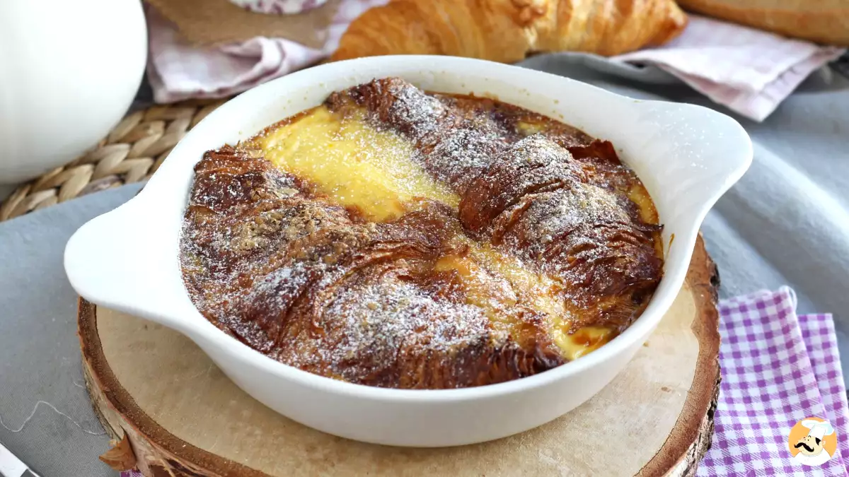 3. Sült croissant kenyér