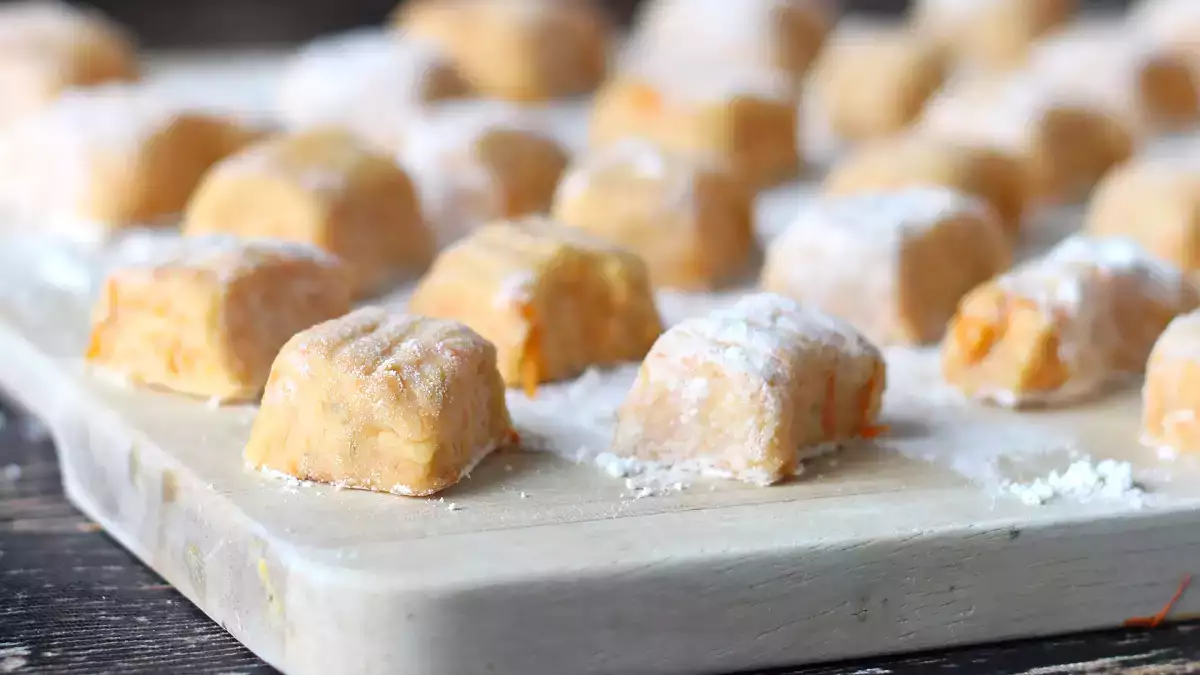 Tök, borsó, édesburgonya... a könnyű és meglepő gnocchi, amely az első harapásnál megnyeri Önt.