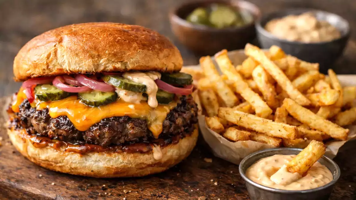 Burger est, házi készítésű és javított: ötletek a húshoz, zsemléhez, szószokhoz és oldalakhoz
