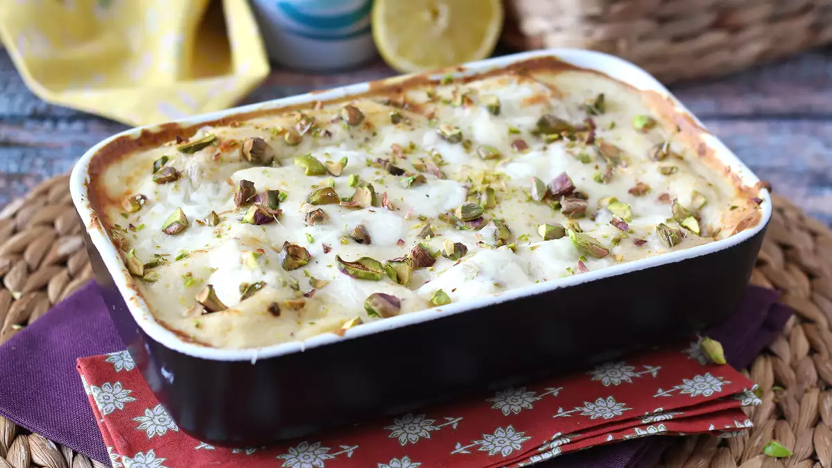 Lasagne di pesce: a krémes recept lazaccal, burratával és pisztáciával, amely forradalmasítja a vasárnapi ebédet