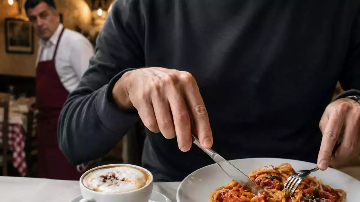 Amit soha ne csinálj tésztával, kávéval és pizzával, ha egy olasz van a közelben