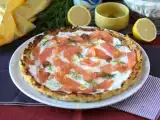 Recept Füstölt lazactorta burgonyás alaplével