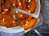Recept Tökös tatin kecskesajttal és mézzel