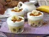 Recept Banános és karamellás poharak a banán és a karamell rajongóinak.
