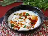 Recept Török stílusú tojás joghurtos alapon, fűszeres olajjal - çilbir