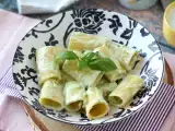 Recept Tészta ricotta krémmel és bazsalikommal