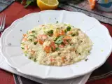 Recept Garnélarák és citromos rizottó, az elegáns és egyszerű első fogás