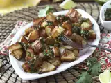 Recept Sült burgonya chimichurrival