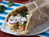 Recept Gyros lazaccal, a tökéletes görög halas szendvics nyárra!
