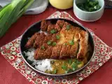 Recept Panírozott padlizsán panko zsemlemorzsával, katsu-stílusú japán curry, de vegetáriánusan