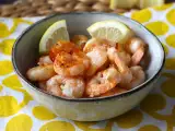 Recept Légben sült garnélarák: könnyű és ízletes recept