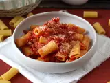 Recept Pasta all'amatriciana, a hagyományos recept lépésről lépésre elmagyarázva