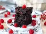 Recept Csokoládés málnás brownie, tiszta élvezet!