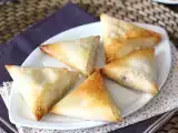 Recept Samoussas makrélával és fromage frais-val