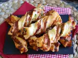 Recept Maxi leveles tésztacsavarok (paradicsom, sonka, mozzarella, petrezselyem)