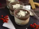 Recept Csokoládé és nugát csészék. egyszerű recept