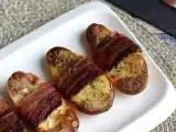 Recept Füstölt szalonnába tekert sült burgonya