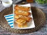 Recept Feta saganaki, a görög recept a feta-mézes ropogtatnivalókhoz