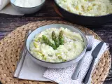 Recept Rizottó zöld spárgával és parmezánnal