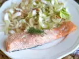 Recept Hogyan kell serpenyőben megsütni a lazac steaket?