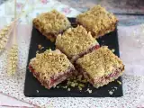 Recept Finom, ropogós málnás morzsatorta