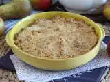 Recept Extra ropogós és olvadó alma-birs morzsa