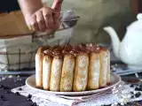 Recept Finom tiramisu-stílusú charlotte tojás nélkül