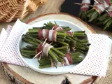 Recept Zöldbabbálák és füstölt szalonna
