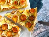 Recept Rózsaszín cukkini és sárgarépa quiche