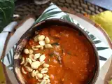 Recept Afrikai leves: paradicsom, mogyoró és mángold - afrikai mogyoróleves