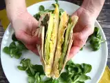 Recept Brunch-stílusú pirított wrap - tortilla wrap hack