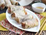 Recept Garnélarák és gombás tészta