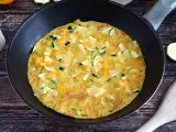 Recept Paprika és cukkini omlett