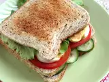 Recept Vegetáriánus szendvics klub