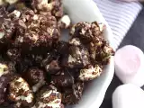 Recept Csokoládé popcorn és mályvacukor