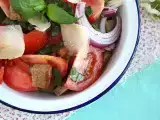 Recept Panzanella saláta