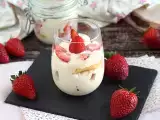 Recept Hűtött eper tiramisu verrines