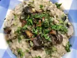 Recept Krémes rizottó gombával
