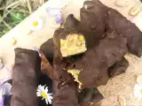 Recept Vegán és gluténmentes házi készítésű snickers szeletek