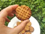 Recept Mogyoróvajas keksz - hozzáadott cukor nélkül