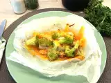 Recept Csirke wrapben (könnyű és egészséges)