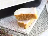 Recept Citromos és zabpehely brownie citromos mázzal