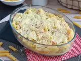 Recept Sonkás-sajtos tésztagratin