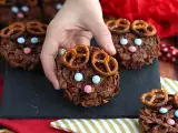Recept Rózsaszín homok sütemények karácsonyi rénszarvas