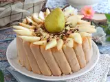 Recept Körte és pirított mandula charlotte