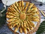 Recept Pestós leveles tészta