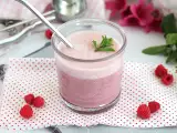 Recept Vegán málna és menta turmix