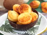Recept Brazil kókuszos muffinok - queijadinhas