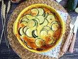 Recept Cukkini és kecskesajtos clafoutis