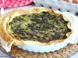 Recept Mángold és reszelt sajtos torta